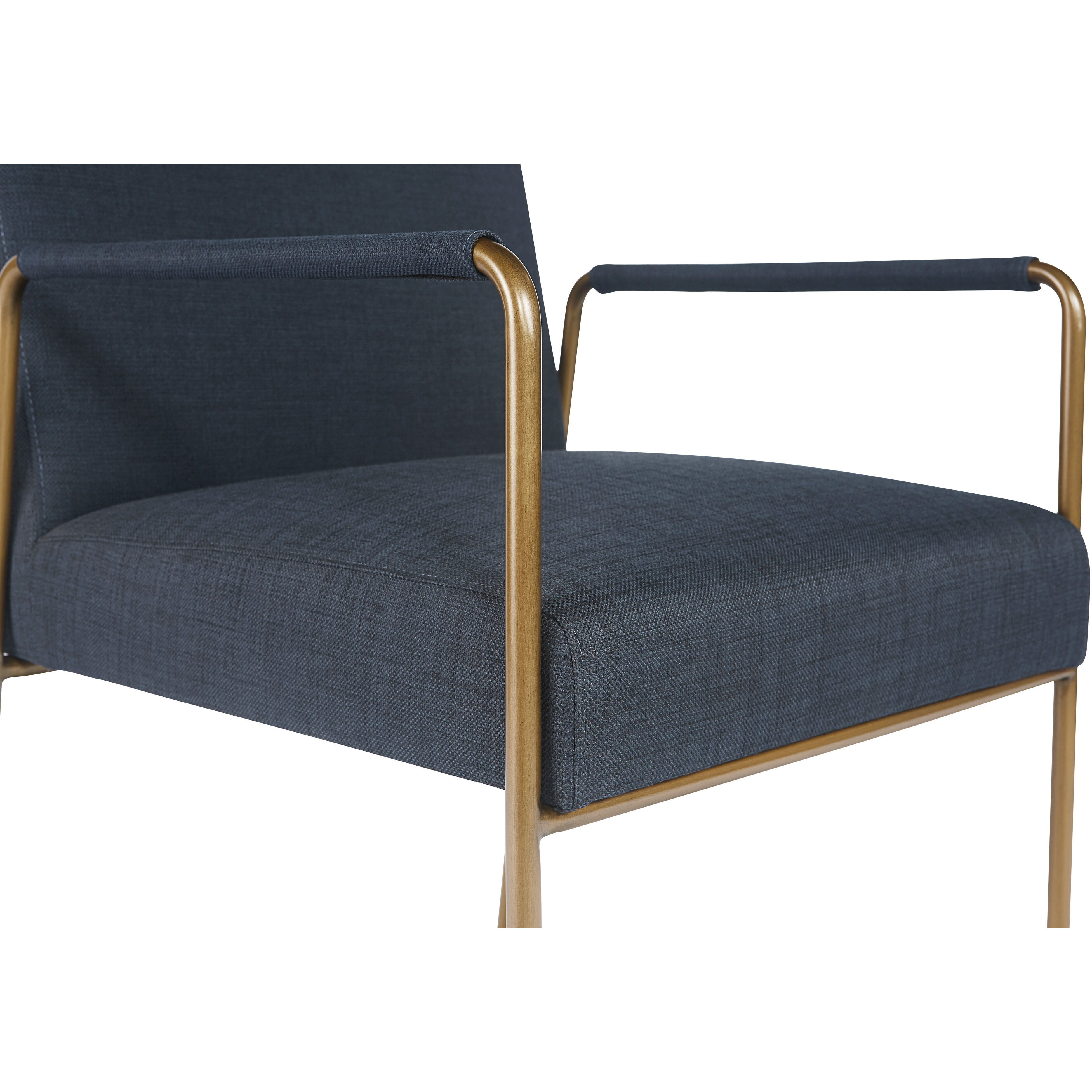 Balford Arena Navy Dining Armchair
